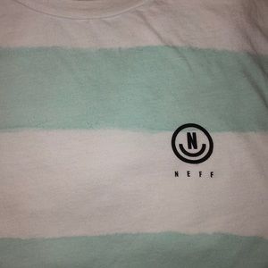 Neff Aqua Striped T-Shirt